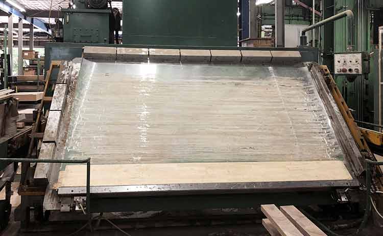 I-H25-highfrequencyplatejointadhesivemachine Factory-Facility 接着・プレス設備 高周波板接ぎ接着機|冨士ファニチア